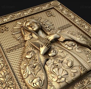 3D model Icon of the Mother of God Kaluga (STL)