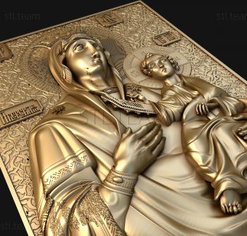 3D model Iberian Mother of God (STL)