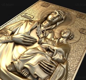 3D model Iberian Mother of God (STL)