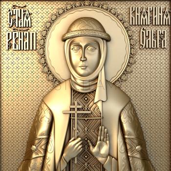 3D model Holy Equal-to-the-Apostles Princess Olga (STL)