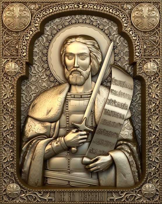3D model Saint Prince Alexander Nevsky (STL)