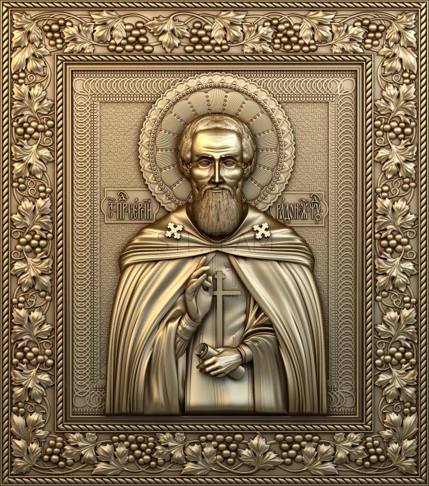 Иконы Saint Reverend Sergius of Radonezh