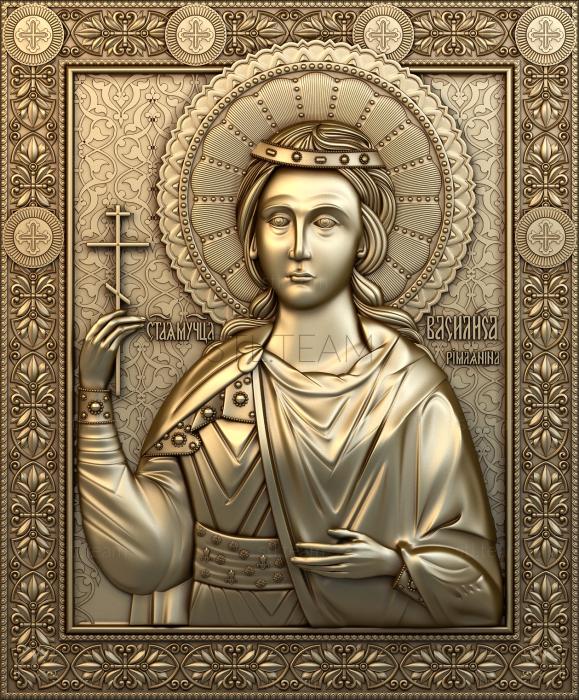 3D model St. Martyr Vasilisa (STL)