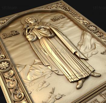 3D model Holy Martyr Tryphon (STL)