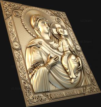 3D model Hodegetria of the Smolensk Most Holy Theotokos (STL)