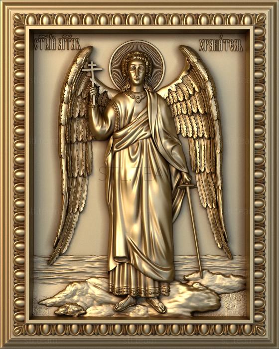 3D модель Святой Ангел Хранитель (STL)