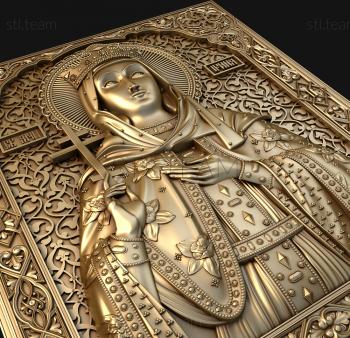 3D model St. Martyr Irina (STL)