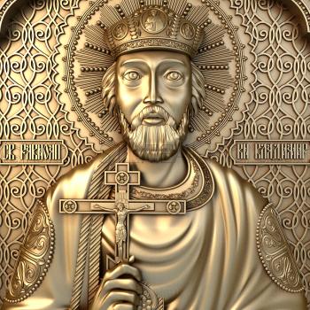 3D model Holy Equal-to-the-Apostles Prince Vladimir (STL)