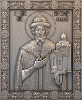 3D model Holy Blessed Prince Vsevolod of Pskov (STL)