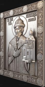 3D model Holy Blessed Prince Vsevolod of Pskov (STL)