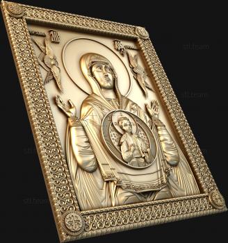 3D model Mother of God of the Sign (STL)