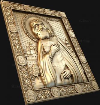 3D model Saint Seraphim of Sarov (STL)