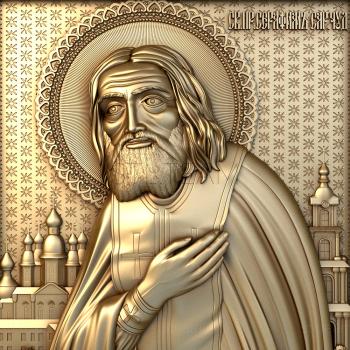 3D model Saint Seraphim of Sarov (STL)