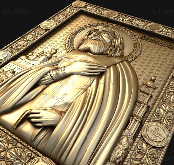 3D model Saint Seraphim of Sarov (STL)