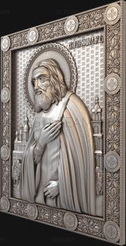 3D model Saint Seraphim of Sarov (STL)