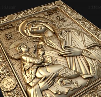 3D модель Гребенская икона Божией Матери (STL)