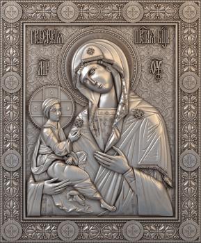 3D model Grebenskaya icon of the Mother God (STL)