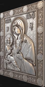 3D model Grebenskaya icon of the Mother God (STL)