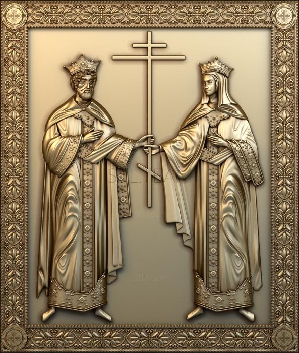 3D model St. Constantine and Helena (STL)