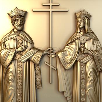 3D model St. Constantine and Helena (STL)