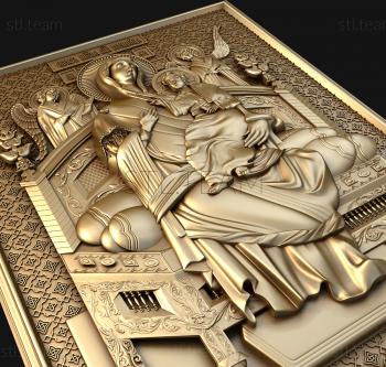 3D модель Икона Божией Матери Всецарица (STL)