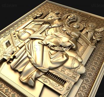 3D модель Икона Божией Матери Всецарица (STL)