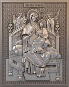 3D model Icon of the Mother of God the Tsaritsa (STL)