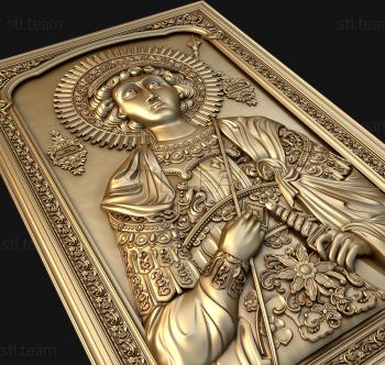 3D модель Святой Великомученик Целитель Пантелеимон (STL)