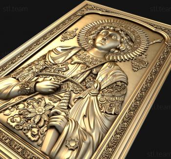 3D model Holy Great Martyr Healer Panteleimon (STL)