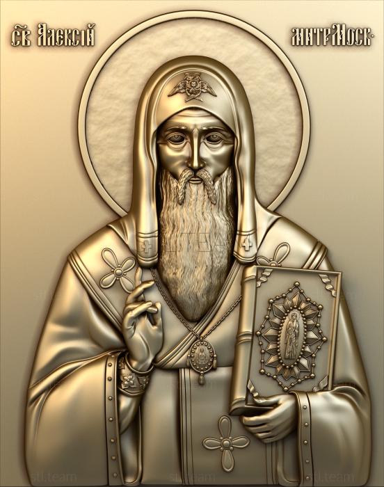 Иконы Святой Алексий митрополит Московский