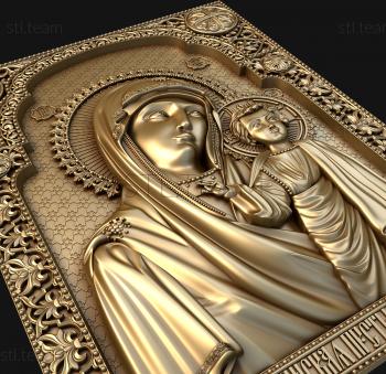 3D model Kazan Icon of the Mother of God (STL)