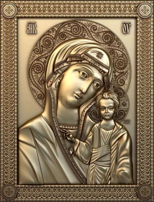 Иконы Казанская икона Божией Матери