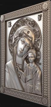 3D model Kazan Icon of the Mother of God (STL)