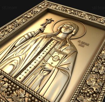 3D model Holy Equal to the Apostles Nina (STL)