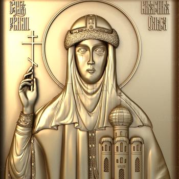 3D model Holy Equal-to-the-Apostles Princess Olga (STL)