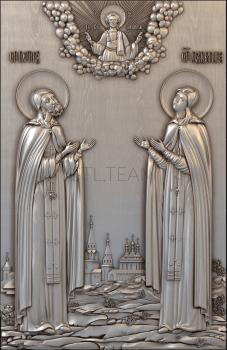 3D model Saints Prince Peter and Princess Fevronia (STL)