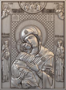 3D model Icon of the Vladimir Mother of God (STL)