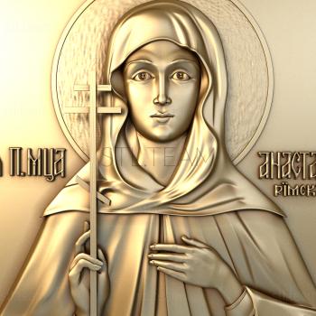 3D model Holy Martyr Anastasia of Rome (STL)