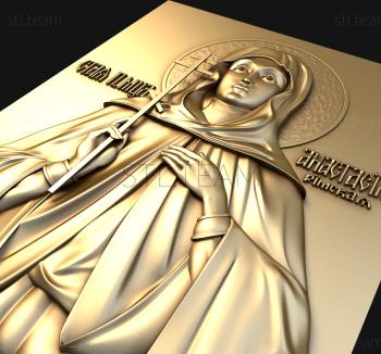 3D model Holy Martyr Anastasia of Rome (STL)