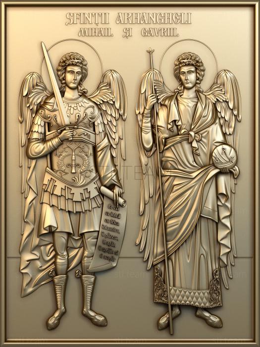 Иконы Holy Archangels Michael And Gabriel