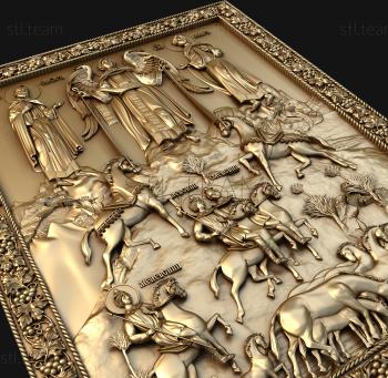 3D model The Life of the Holy Martyrs Florus and Laurus (STL)