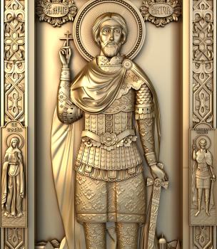 3D model Holy Martyr Victor (STL)