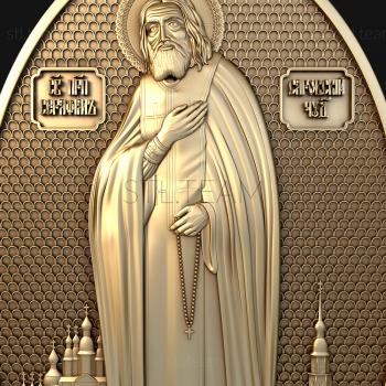 3D model Seraphim of Sarov (STL)