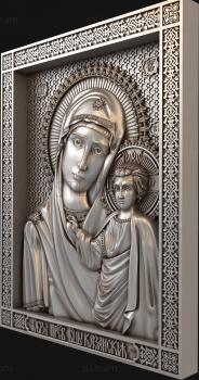 3D model The Most Holy Theotokos of Kazan (STL)