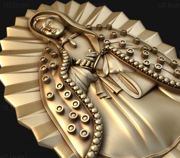 3D model Ostrobramskaya icon of the Mother of God (STL)