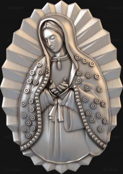 3D model Ostrobramskaya icon of the Mother of God (STL)