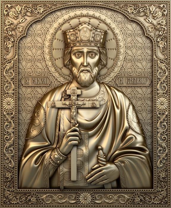 3D model Holy Equal to the Apostles Prince Vladimir (STL)