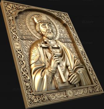 3D model Holy Equal to the Apostles Prince Vladimir (STL)