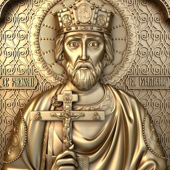 3D model Holy Equal to the Apostles Prince Vladimir (STL)