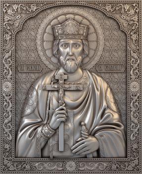 3D model Holy Equal to the Apostles Prince Vladimir (STL)